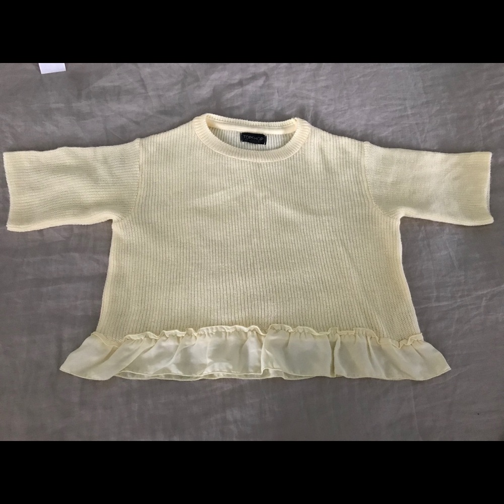 Topshop crop top